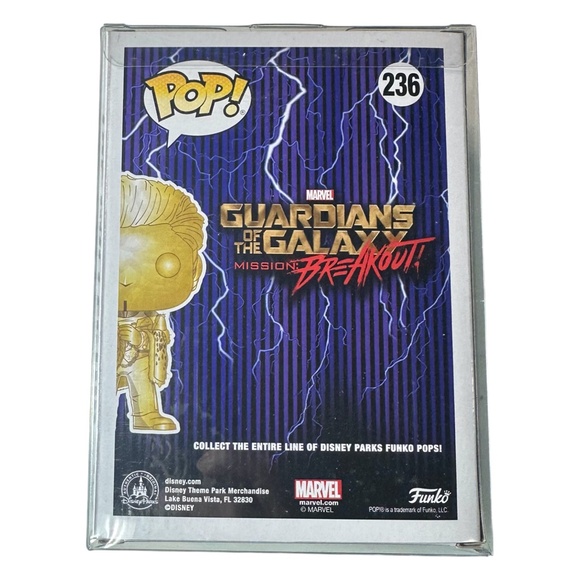 Funko Pop! Guardians of the Galaxy The Collector #236 Vinyl Bobble-Head - Picture 2 of 5